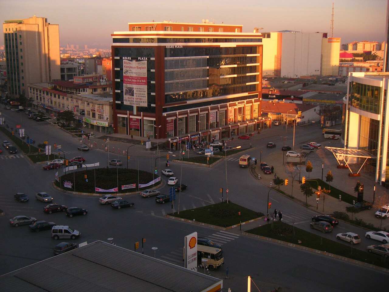 La piazza di Beykent