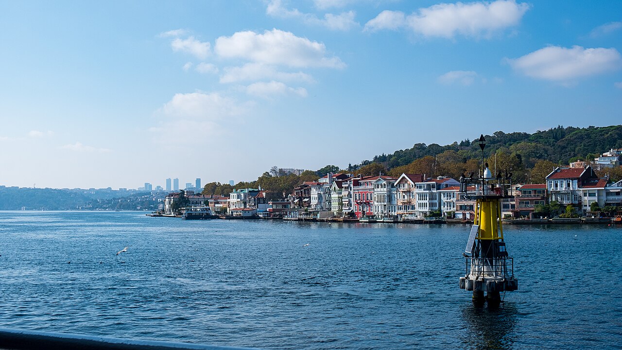La spiaggia centrale di Sarıyer