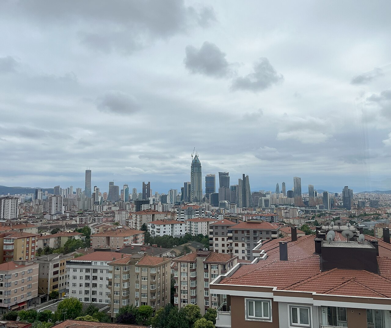 Panoramica urbana di Ümraniye Atakent