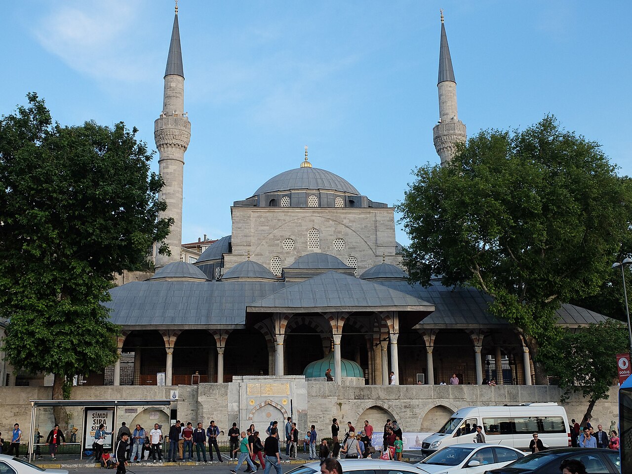La moschea di Mihrimah Sultan nel centro di Üsküdar