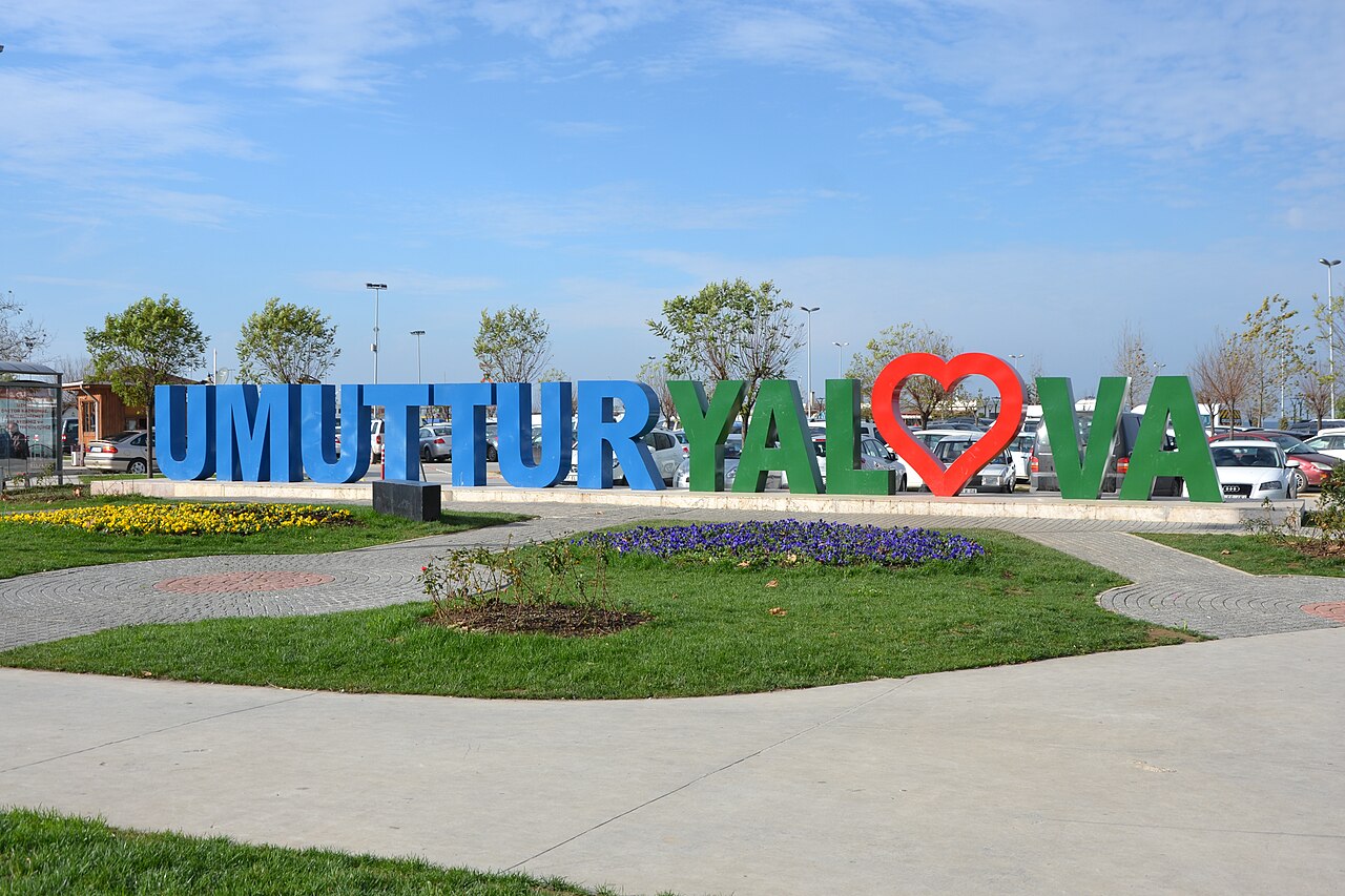 Il centro della città di Yalova